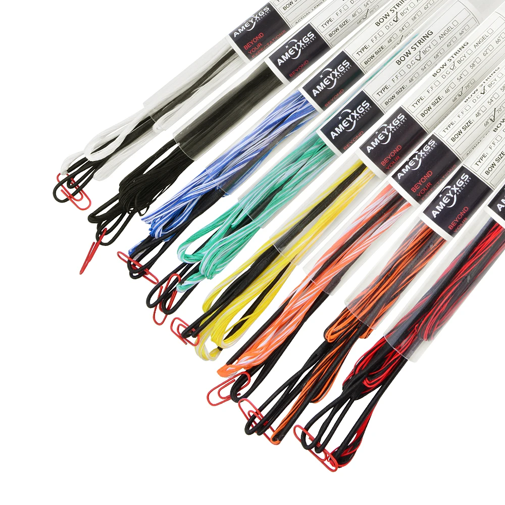 Archery Bow String 68inch/70inch 16 Strands Recurve Bow/Longbow Replacement Dacron Bowstring Hunting Target Shooting Accessories