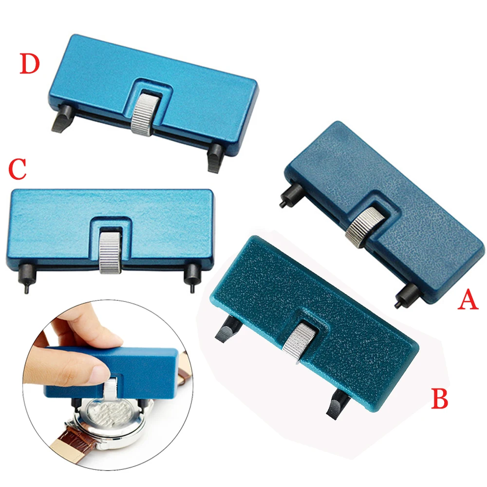 A/B/C/D Styles Watch Tool Opening Tools Two Claw Adjustable Rectangular Remover Wrench For Watch Back Cover Backcass Opener Tool