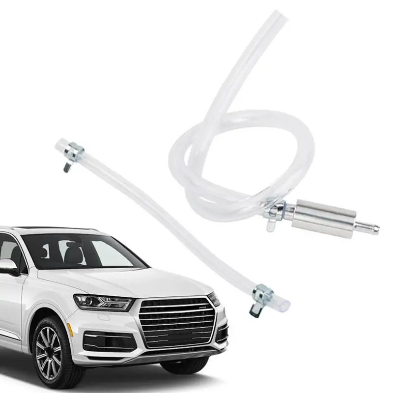 Tubo flessibile di spurgo del liquido dei freni con valvola di ritegno unidirezionale senza ritorno Kit tubo flessibile di spurgo frizione freno moto per auto