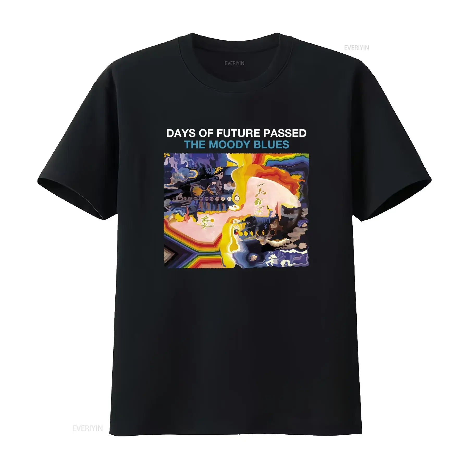 The Moody Blues Band Days Of Future Passed Art Print T Shirt For Men And Women Available In Full Size S 5XL vintage Washed