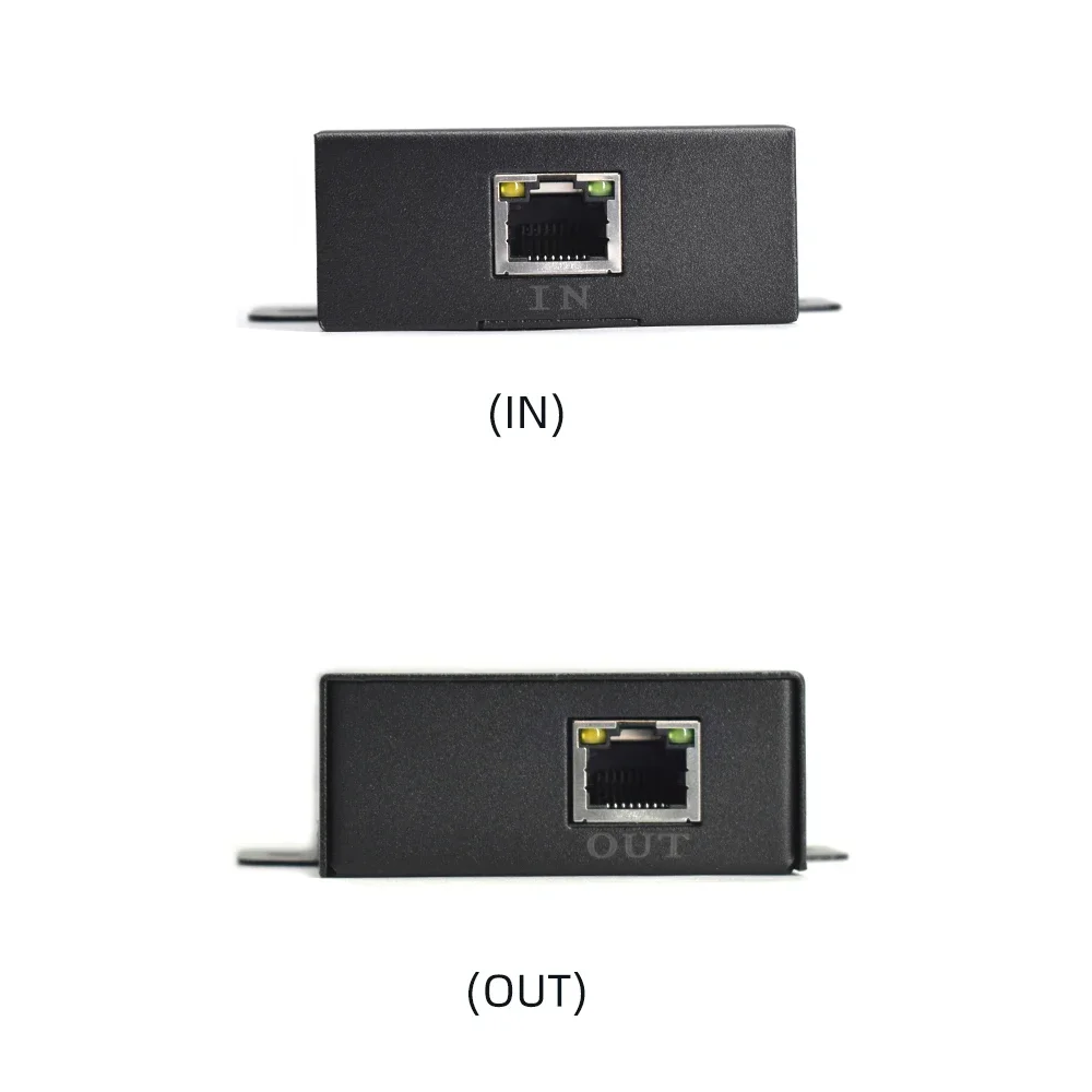 10/100/1000 Mbps Data Rate Gigabit IEEE802.3at PoE Splitter Adapter 5V(3.5A),12V(2A)  power output optional