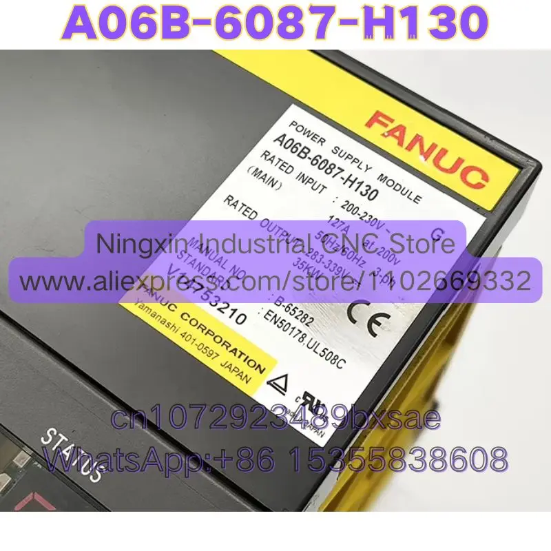 

Used A06B-6087-H130 Function Intact