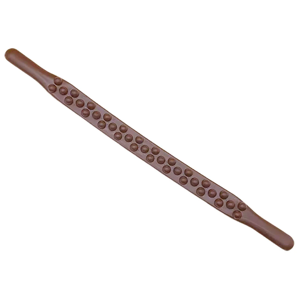 Body Massaging Stick Multi-Function Muscle Massage Stick for Body Massage Gua Sha Tool Back Massager Stick Wooden Therapy