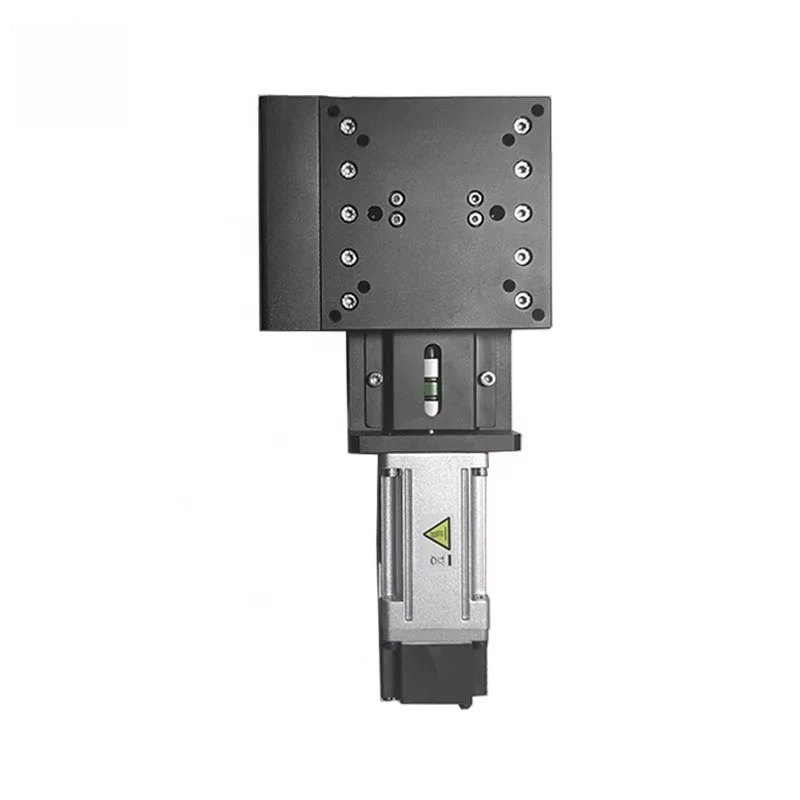 C&K Aluminum 80*80mm Assemblable X Axis Motorized Stage 1 Year Warranty Electric Translation Linear Motion Guide for Testing