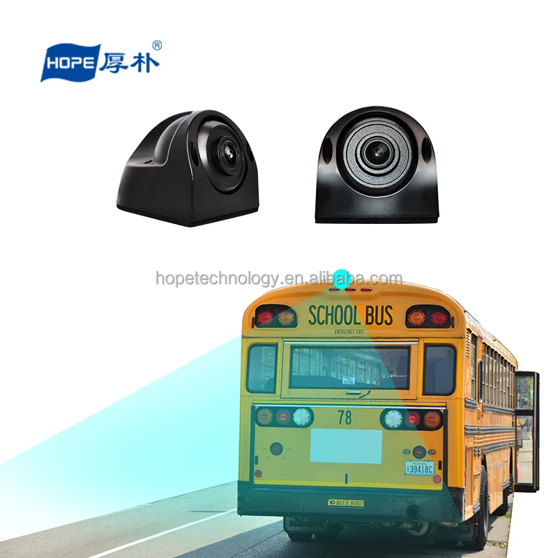 금속 쉘 스타라이트 야간 투시 방수 IP68 1080P AHD 전후방 측면 카메라