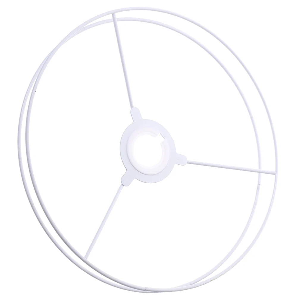 

Sturdy Metal Lampshade Frame Round Diy Lamp Frame Support For Vintage Modern Pendant Ceiling Lampshade Accessories