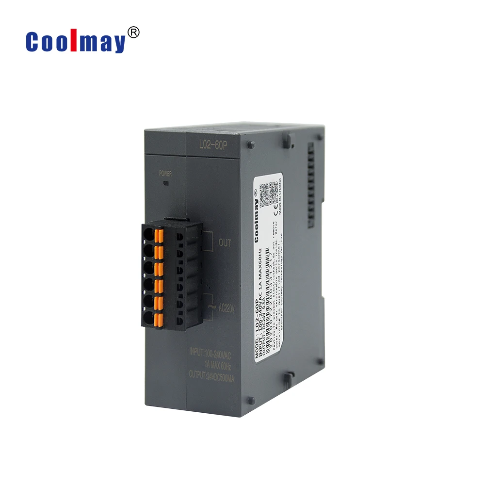 

DC24V Power Supply Unit Coolmay L02 PSU Module L02-60P Plc Power Module