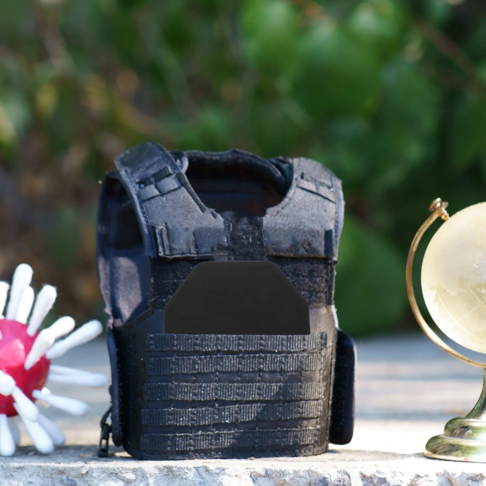 2 قطعة حامي الجسم الملاكمة إيفا رغوة إدراج مقاومة عالية التأثير امتصاص الصدمات للصيد التكتيكي #4