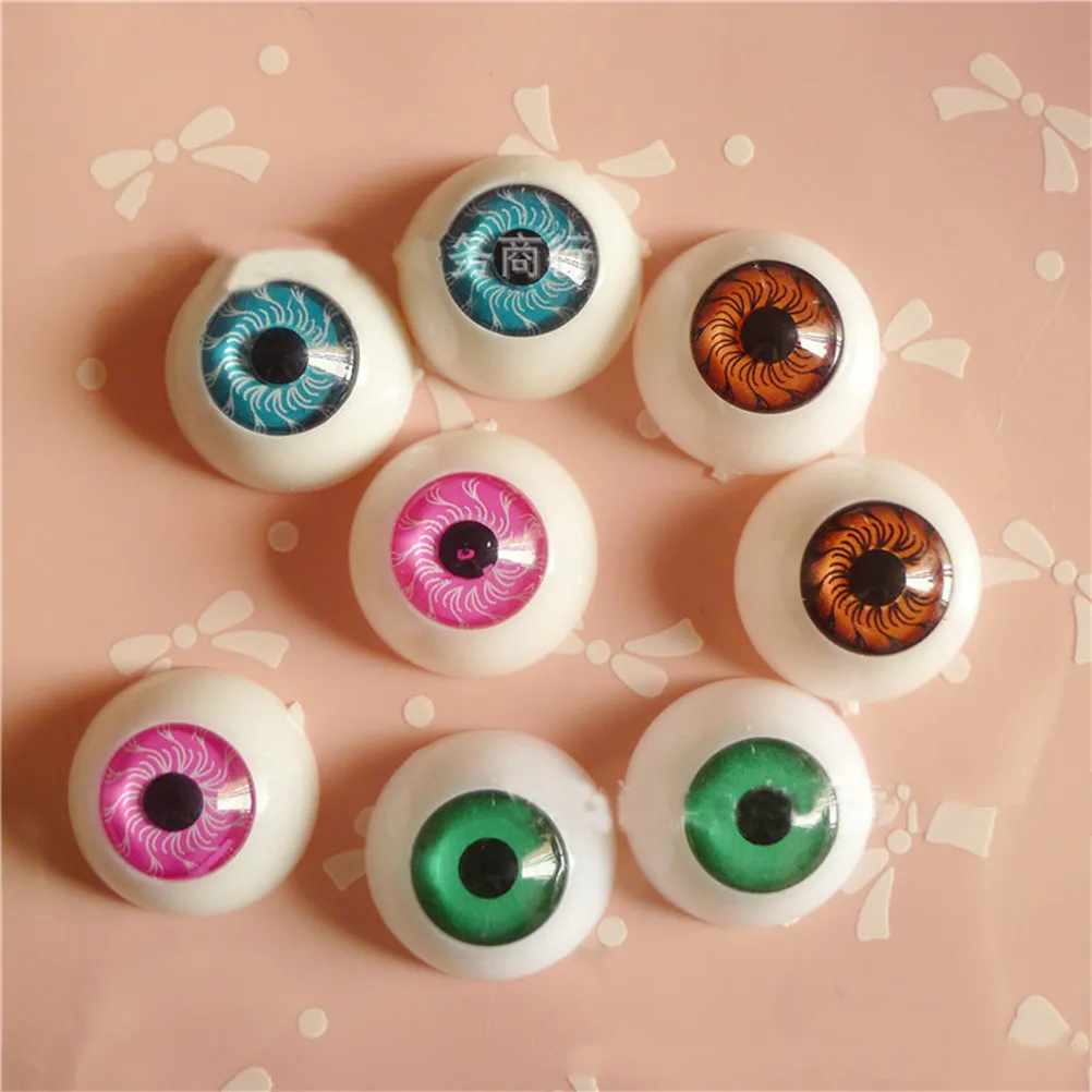 

30Pcs 20Mm Premium Resin Round Eyes Cute Cartoon Style for DIY Handmade Crafts Home Decoration School Classroom Creative