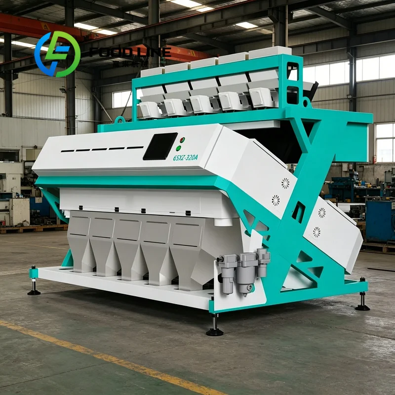 Intelligent CCD Plastic Color Sorter for Waste Plastic Recycling PET PP PE PVC ABS Flakes Granules Optical Sorting Equipment
