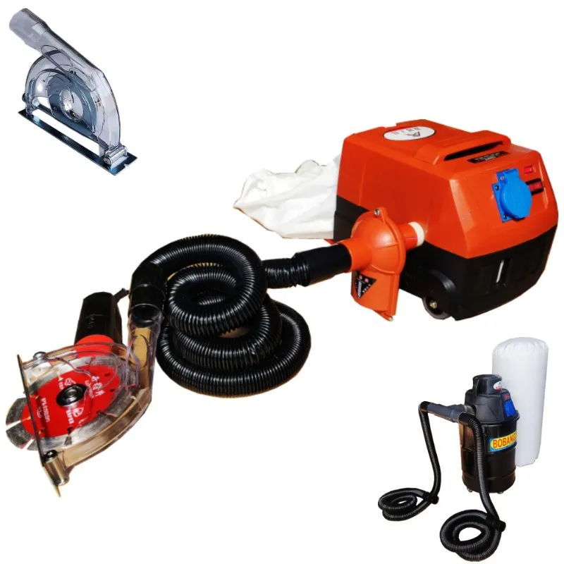 100 Angle Grinder Cutting Cover 4 Inches, Angle Grinder Dust Cover 125 Angle Grinder Vacuum Cover 5 Inches Stone Slotted