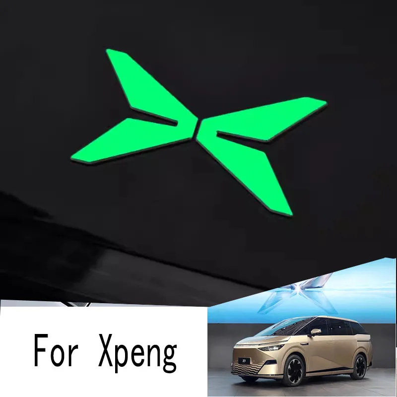 

Для Xpeng MONA M03 автомобильный значок G9X9 красочная наклейка, меняющая цвет, индивидуальные светящиеся наклейки, товары для украшения автомобиля