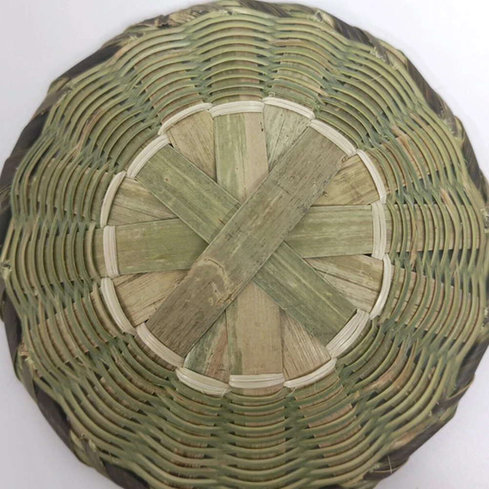 

Bamboo Steamed Rice Bucket Bottom Smooth Surface Kitchen Supplies Multi Function Container Base Wooden Storage Pan