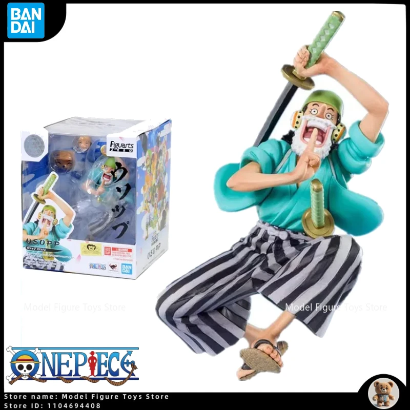 

In Stock One Piece Bandi original Anime Figuarts Zero Wano Country Usopp‌ PVC Action Figure Model Toys Collectors Decorate Gifts