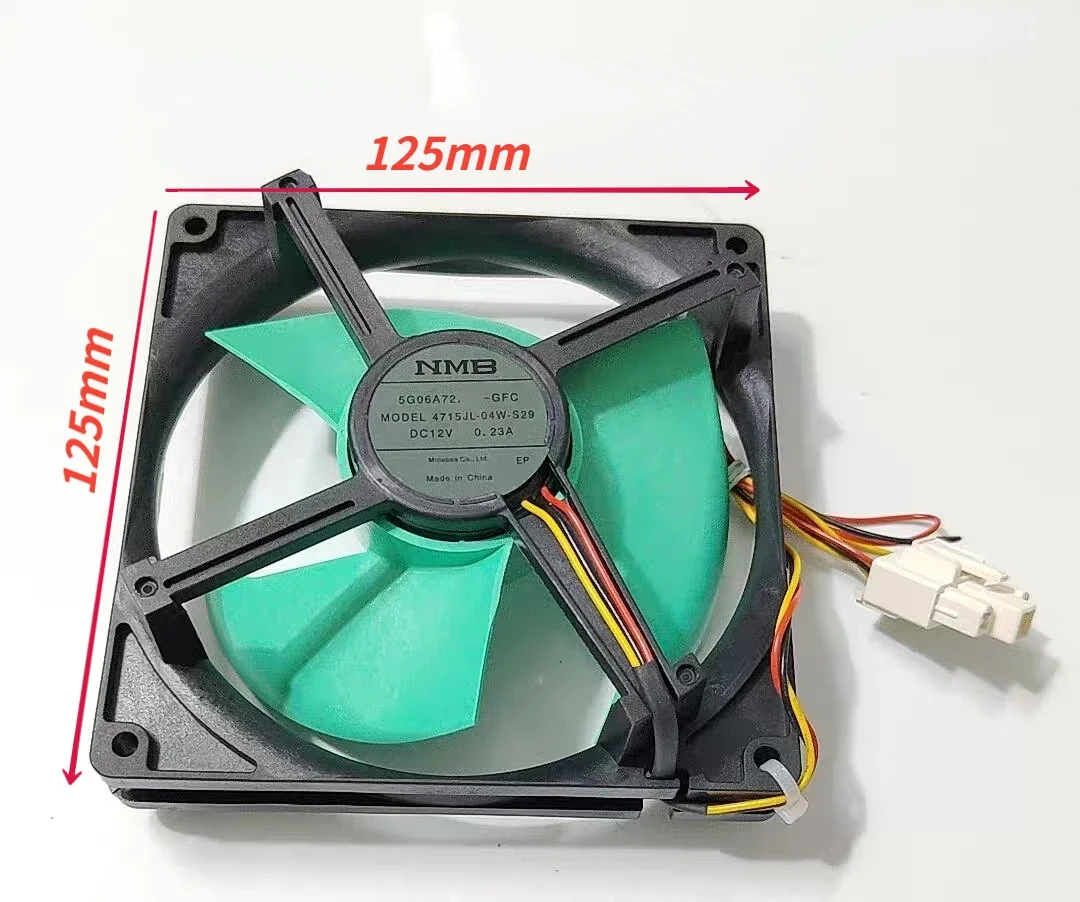 1PC Suitable for Panasonic Midea Refrigerator Cooling Fan MODEF 4715JL-04W-S29 DC12V 0.23A