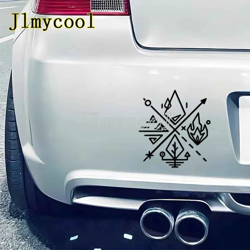 Four Elements Stickers Add A Touch of  Natrue Power To Your Car with High Quality Sticker for Cars Trucks Motorcycles & Laptops!
