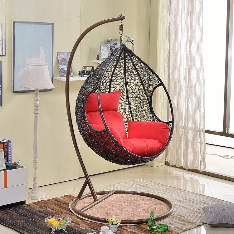 شرفة داخلية كرسي الروطان سوينغ عش فندق فناء المنزل سلة معلقة كرسي أرجوحة