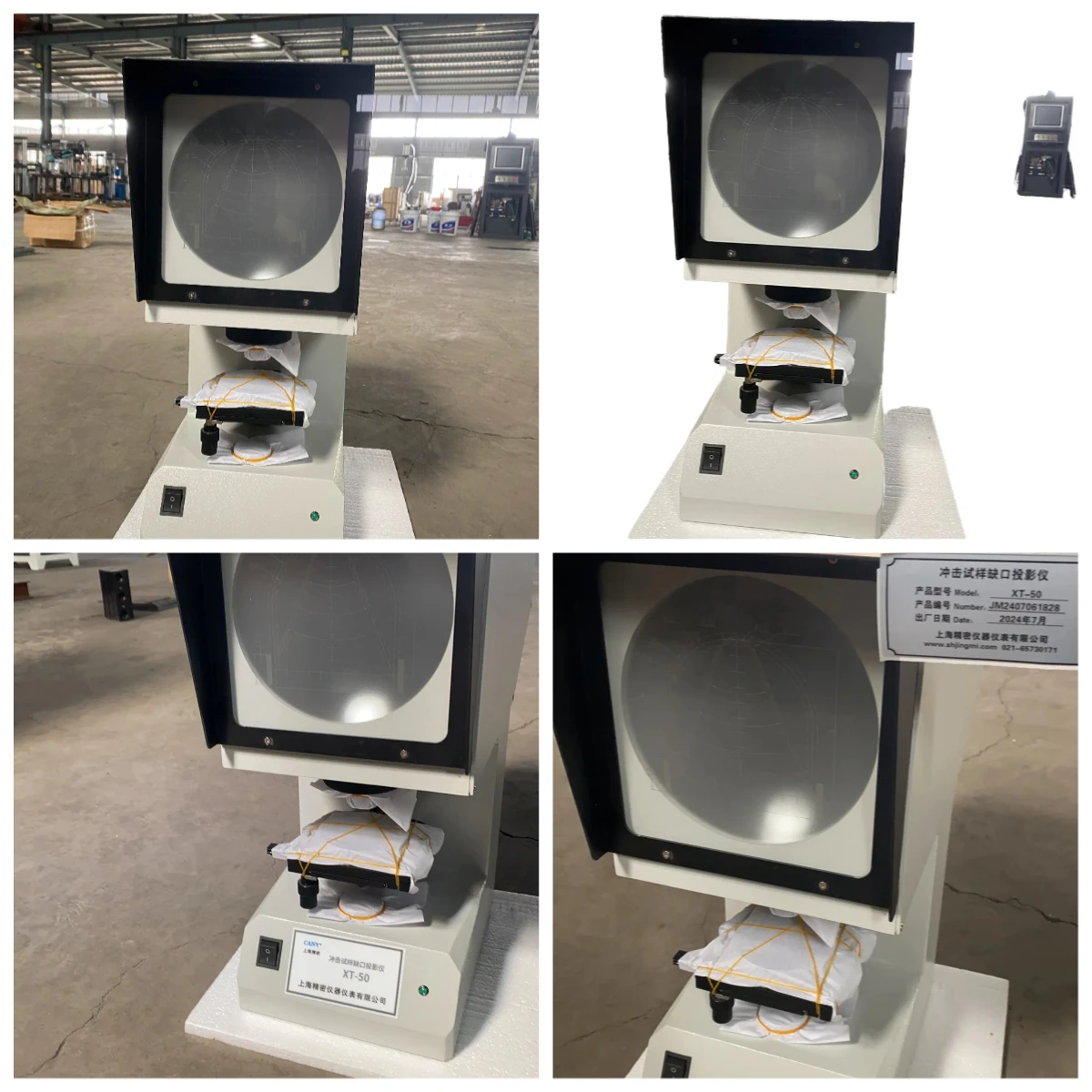 Impact Sample Notch Checking Device CST-50 Impact Specimen Gap Projector/Impact Sample Notch Checking Device