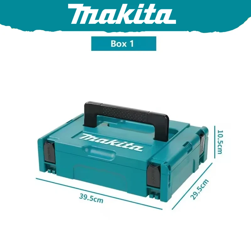 Makita Makpac stapelkoffer 142770-6 821550-0 821551-8 821552-6 Stevige duurzame gereedschapskist met grote capaciteit