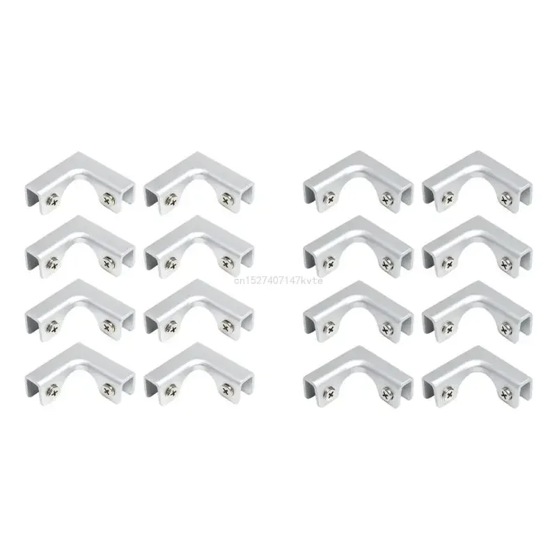 8pcs Tile Connectors Aluminum Tile Clamp Home Renovation Tile Clip set for Stable & Neat Placement in Any Room