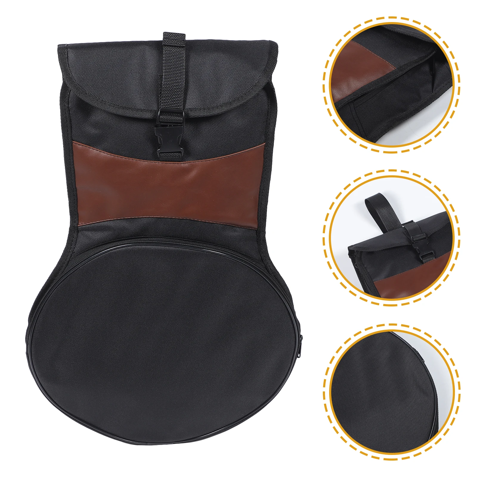 

Dumb Drum Bag 12 10 Inch 8 Inch Oxford Cloth Lightweight Portable Case for Snare Drum Pad Cymbal Accessories Gifts Storage