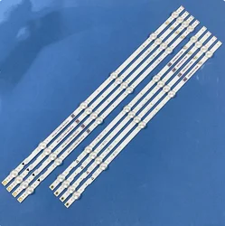 8 PCS LED backlight strip for 55PFL5402/F7 55PFL5601/F7 FW55D25F FW55C46F 55MV346X/F7 UDULEDLXT006 UDULEDLXT005 U5DRAX