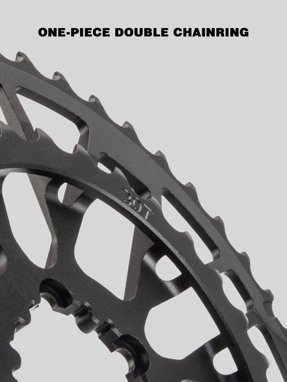 EVOSID Rennrad Kettenblatt 48-32T 46-30T Doppelkettenblatt CNC Gravel Bike Kettenrad für 9/10/11/12 Geschwindigkeit Kurbelgarnitur – Detail 2