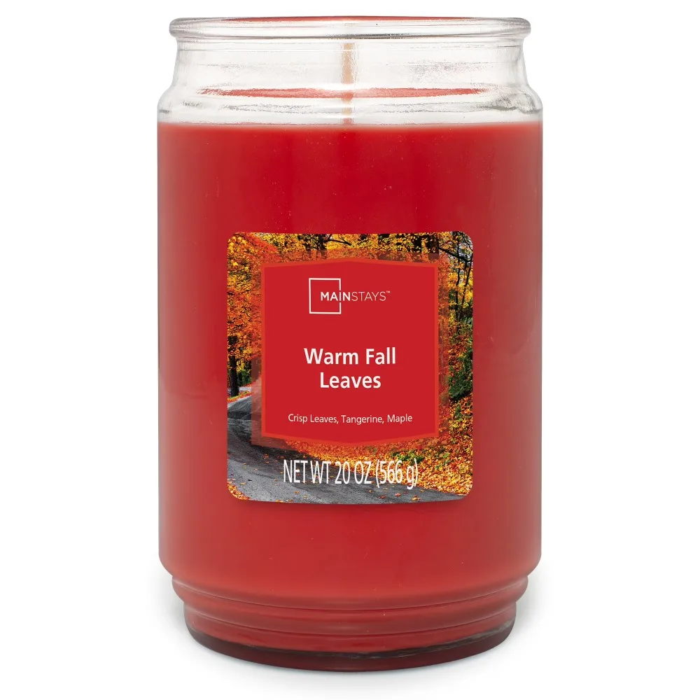 Home Fragrances - Warm Fall Leaves Scented Candle 3