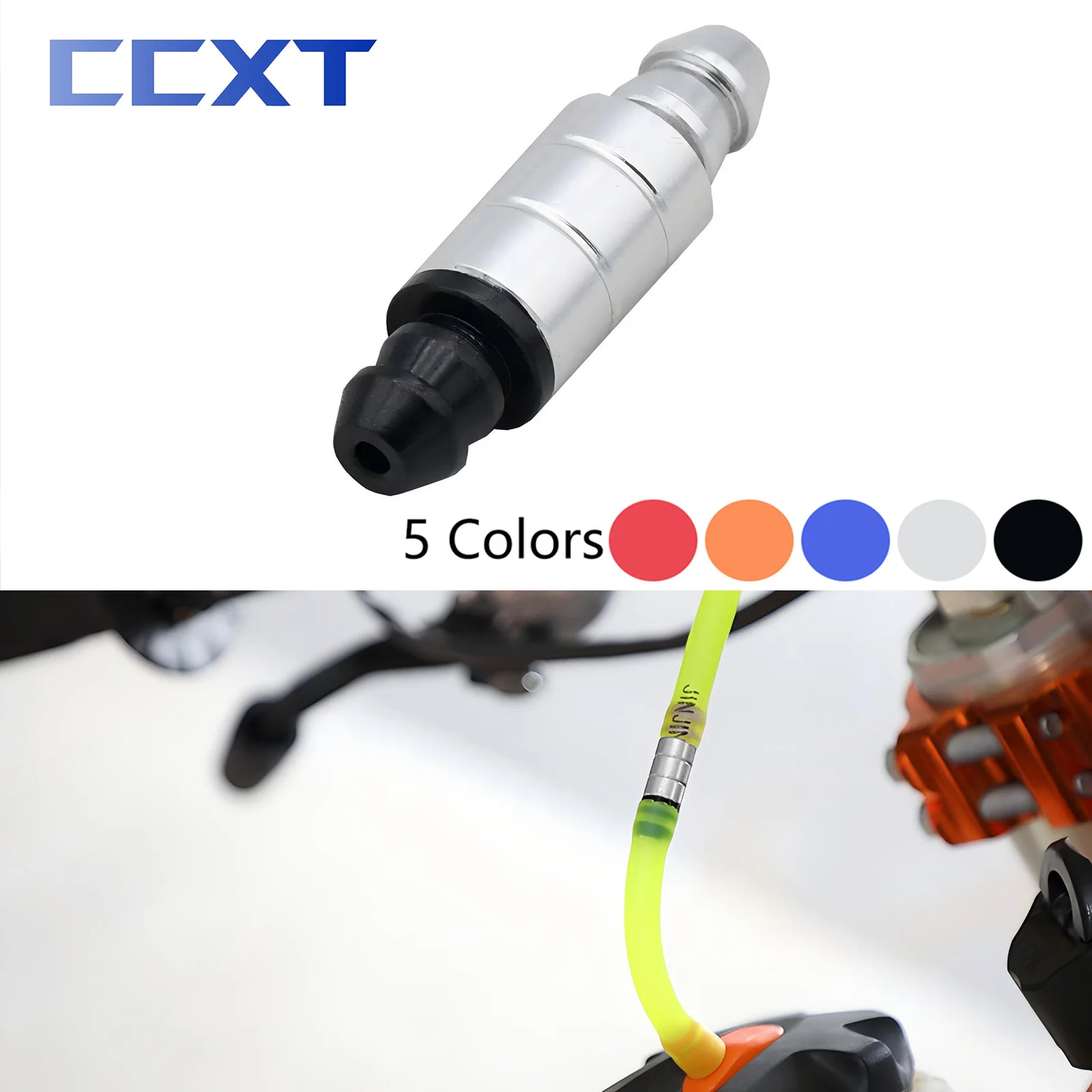 CNC Clutch Brake Bleeder Tool Fuel Tank Cap Breathing Valve Fuel Tank Check Valve For Honda Kawasaki Yamaha KTM Yamaha Ducati