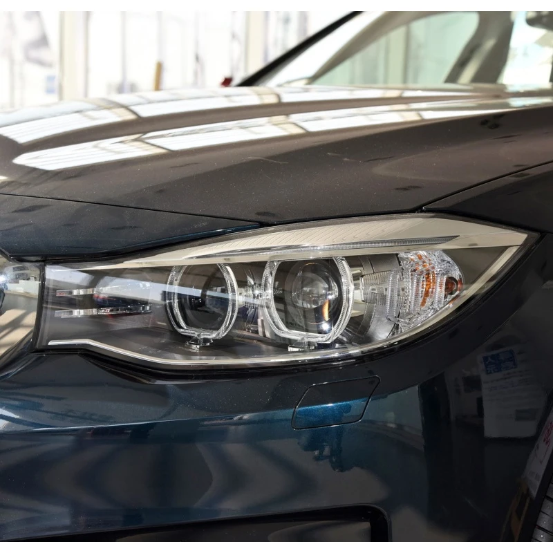 

Car Front Headlight Lens Cover For BMW 3 Series GT 2017-2020 Auto Lamp Glass Shell Headlamp Lampshade Transparent Glass Lens