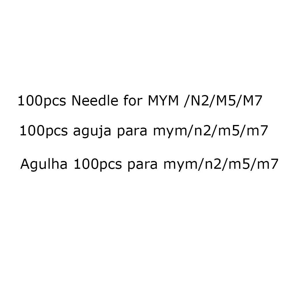 

This link is 100pcs needle professional for MYM/N2/M5/M7,Needle color is clear