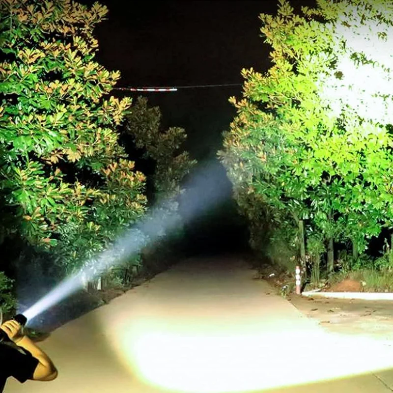 Portable Mini LED Flashlight XPE COB Flashlight with 3 Modes Rechargeable Zoom Flashlight Light Waterproof Camping Light