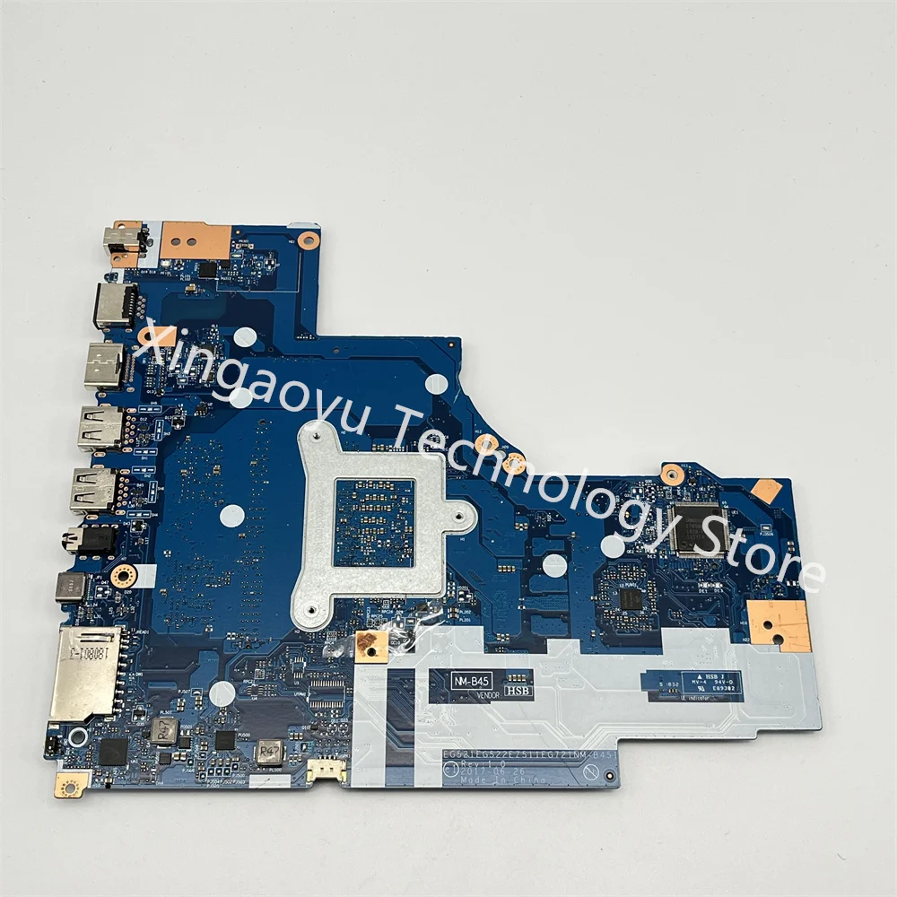 NM-B451 FOR Lenovo Ldeapad 330-15IKB 330-17IKB Laptop Motherboard RAM:4G i3-8130U  I5-8250U 5B20R20241 100% Test Work