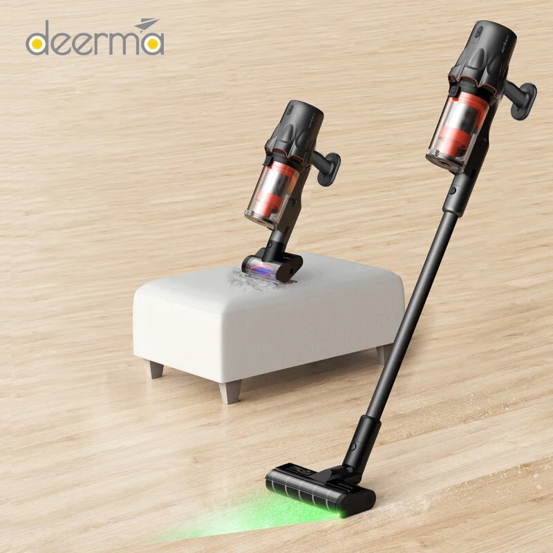 Deerma T30 Cordless Vacuum Cleaner with Green Laser Dust Reveal 23000Pa Powerful Suction Home Handheld Wireless Vacuum Cleaner