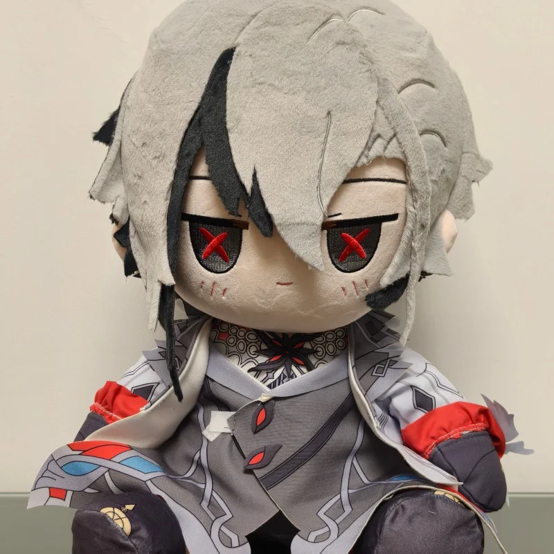 

The Harbingers‌ Arlecchino The Knave Plush Doll 40cm Sitting Pose Changeable Clothes Genshin Impact Anime Periphery Gift