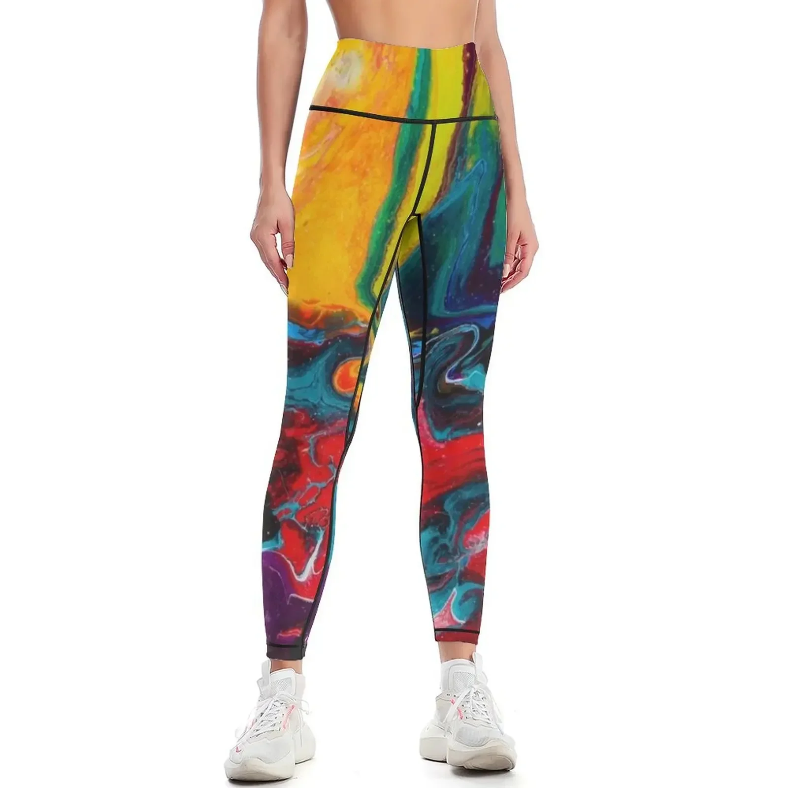 

Colour Me Bad Leggings sports tennis for Clothing fitness gym top legging gym Womens Leggings