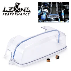 LZONE - Turbo Cam Pulley Timing Belt Cover Clear For 2JZ Toyota Supra Aristo JZZ31 JZA80 JZS147 JZX91 Lexus SC300 IS300 JR6332