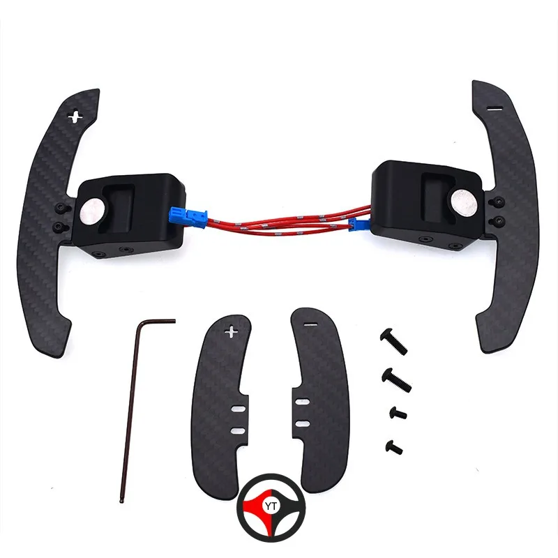 

For M4 G82 Magnetic Carbon Fiber Steering Wheel Shift Paddles / Customized Replacement Extended Shift Paddle