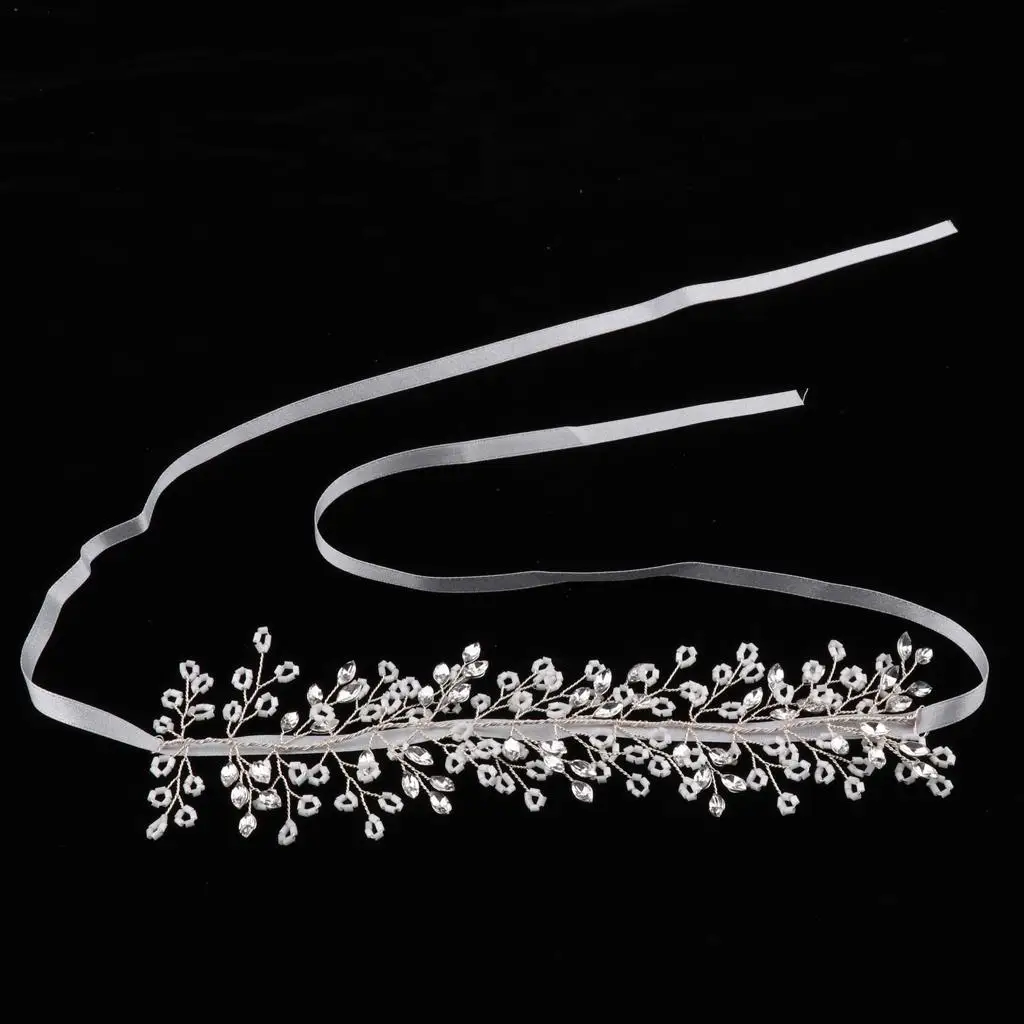 

Bridal Rhinestones Headband Bridal Wedding Headpieces Hair Accessories Wedding Hair Band