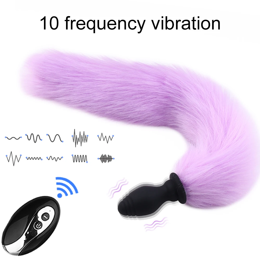 Fox Tail Anal Plug Butt Plug Silicone Adult Anal Sex Toys for Women Couples Men Adults Games Anus Stimulate Toys For Adults 18