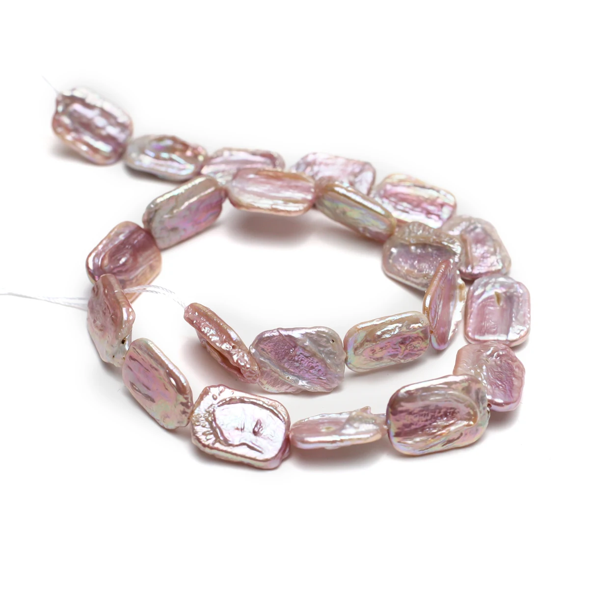 

12x16mm Square Baroque Purple Natural Freshwater Pearl Loose Beads for Jewelry Making Supplies DIY Necklace Bracelet Accessories