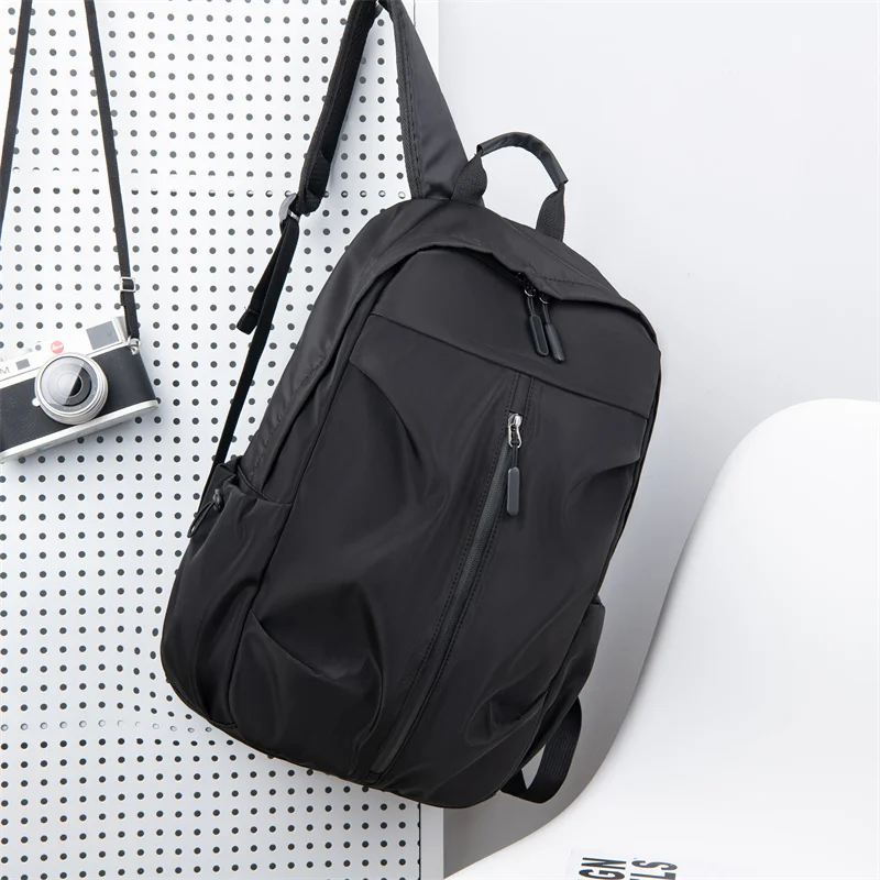 

Прочный рюкзак в японском стиле Ins, классический однотонный студенческий рюкзак Harajuku, универсальный рюкзак для ноутбука большой вместимости