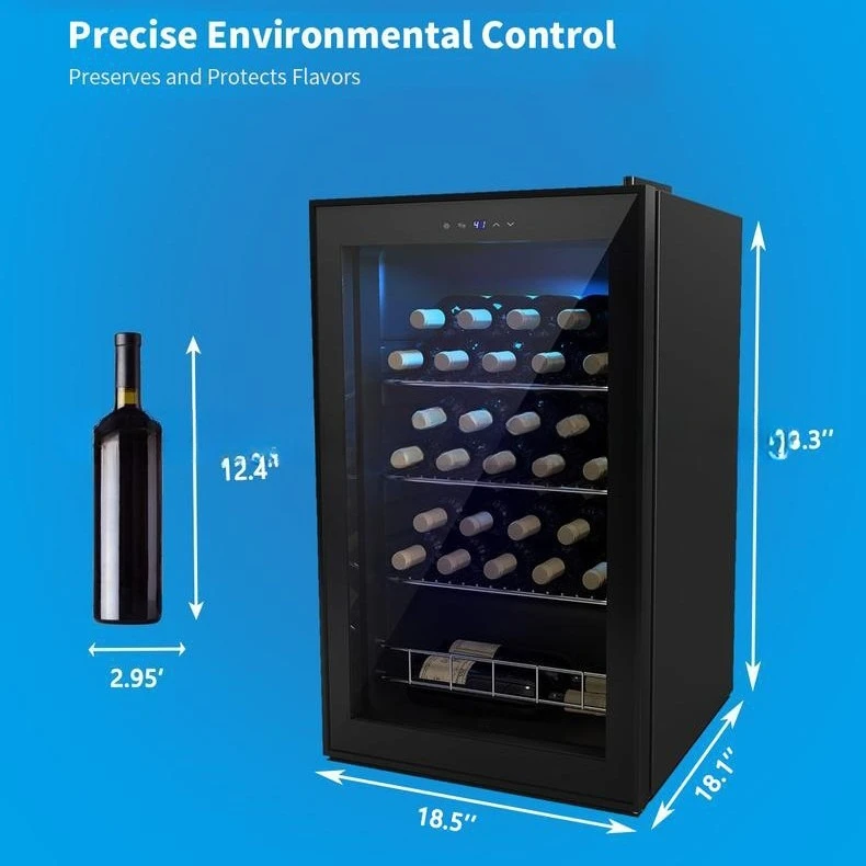 Factory clearance supply refrigerator ice bar wine cabinet direct sales supply certification