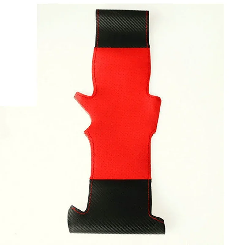 1pc for FAW BESTURN T77 T99 T33 X40 B50 X80 B30 Steering Wheel Cover Top Layer Leather Hand Sewing
