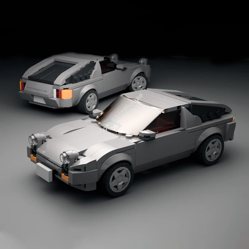 

341 шт. MOC Porschess 928 City Champions супер автомобиль строительные блоки строительные пластиковые развивающие творческие рождественские игрушки в подарок