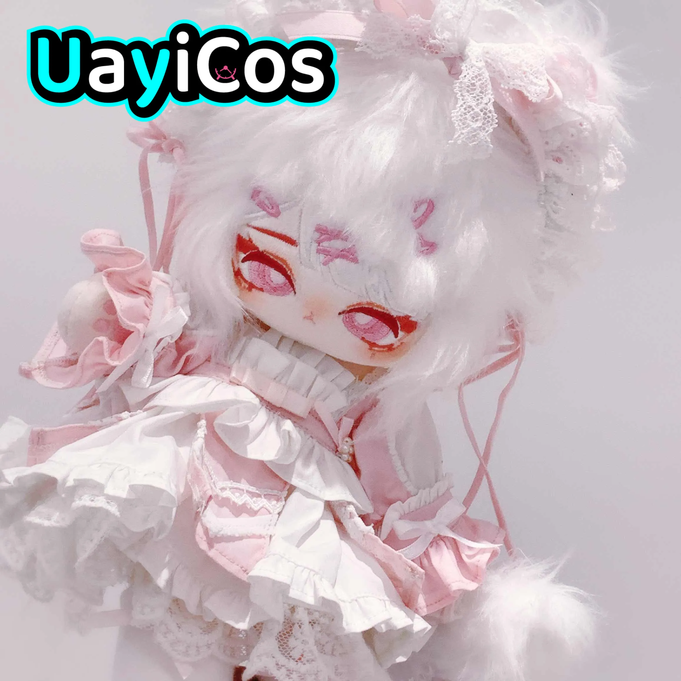 

Комплект одежды для кукол 20-30 см: белая юбка «Персиковая мечта», носки, повязка на волосы. Костюм для кукол, аниме-фигурок, игровых кукол. Подарки для детей, косплей.