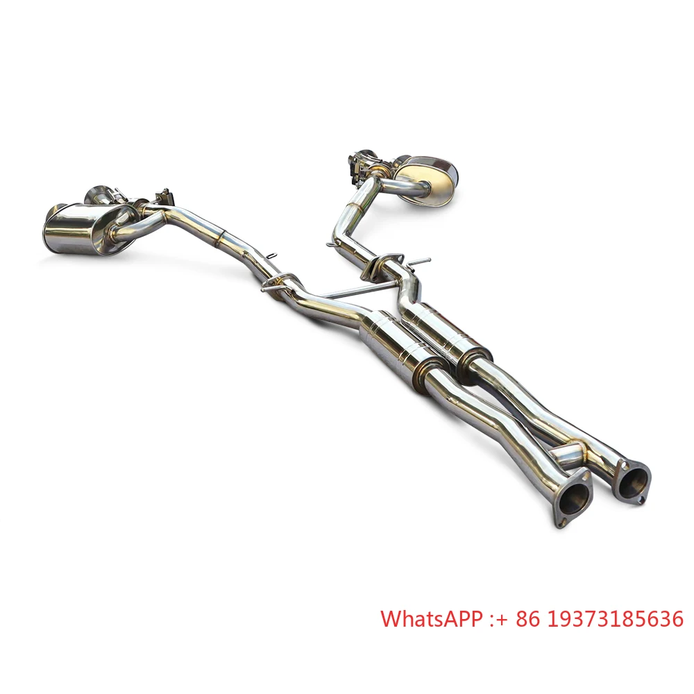 

Hot Sale Catback Exhaust System for 2018-2024 Kia Stinger Gt V6 Twin Turbo 3.3t Exhaust Pipe Exterior Accessories Valve Muffler