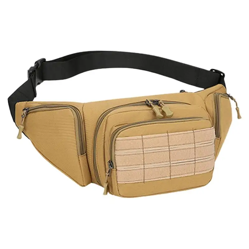 Outdoor Fanny Pack Hip Belt Fanny Pack Nylon Made Small Fishing Tackle Bag Multifunctional Utility Hip Pack Fly Fishing Waist