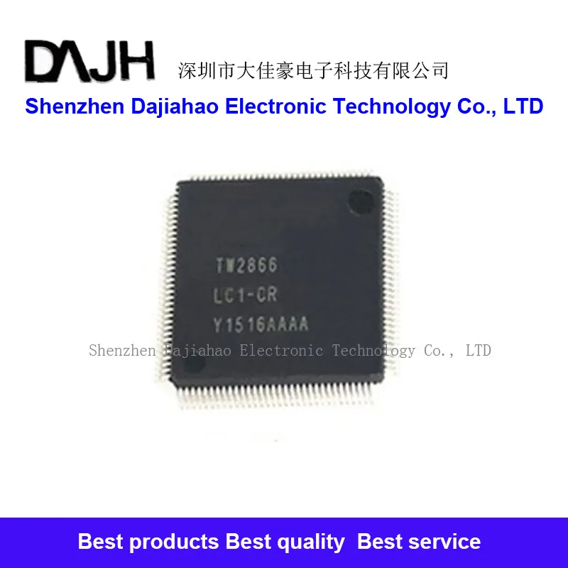 1pcs/lot TW2866-LC1-CR IC VIDEO DECODER 4-CH 128-LQFP TW2866-LC1 LQFP ic chips Video security monitoring decoder