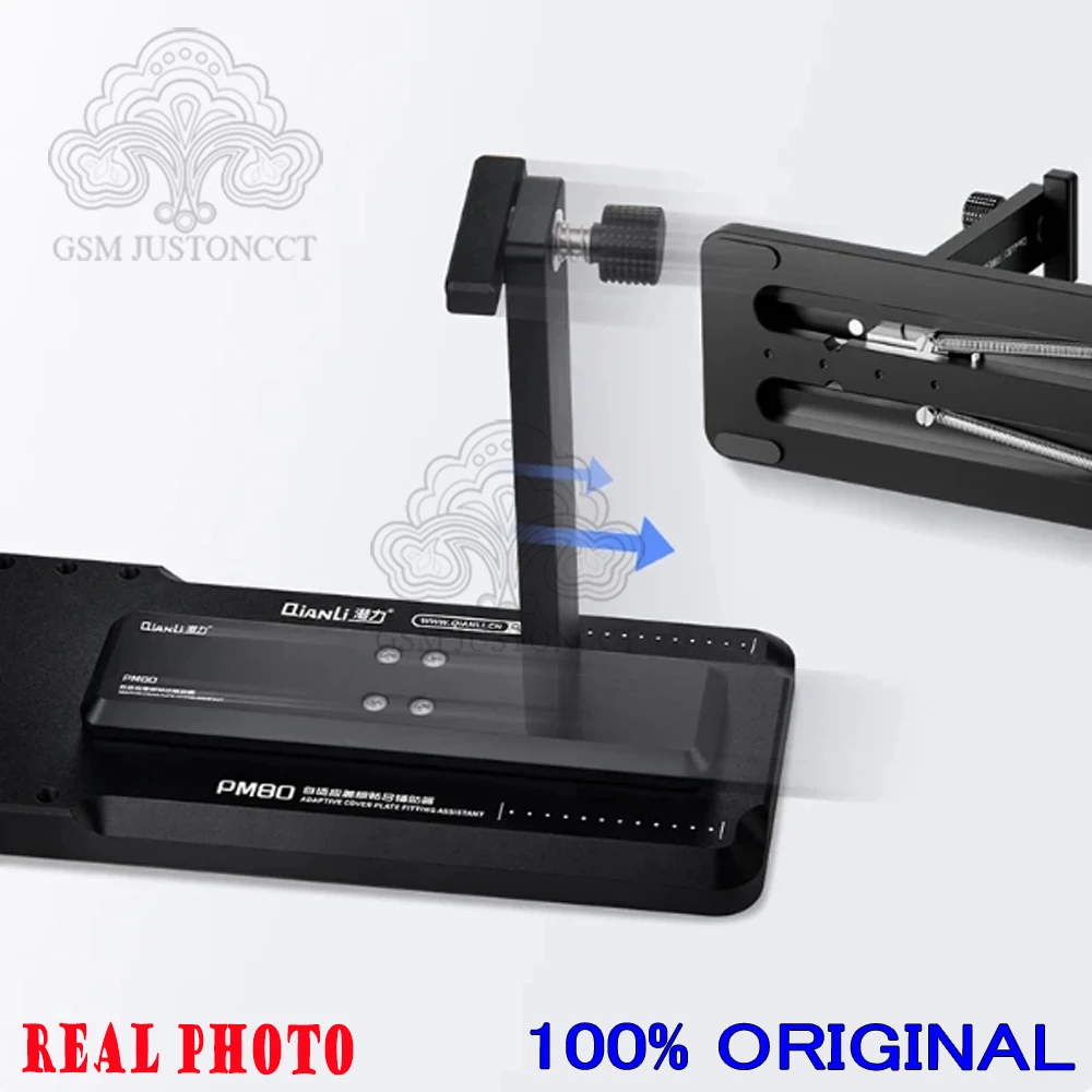 QIANLI PM80 مساعد تركيب غطاء الشاشة التكيفي تنظيف الغبار على غطاء الشاشة 360 °   تركيبات مع لوحة الغطاء